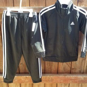 Adidas 2 Piece Set Style AG0408C AK01 TJ CA1 Color: Black 001 Brand New with Tag